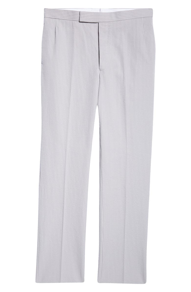 Thom Browne Low Rise Drop Crotch Backstrap Pants, Alternate, color, 