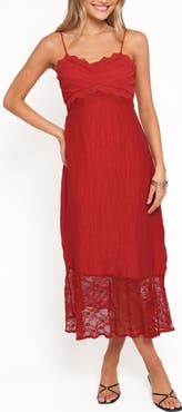 Petal & Pup Winnie Lace Sleeveless Maxi Dress