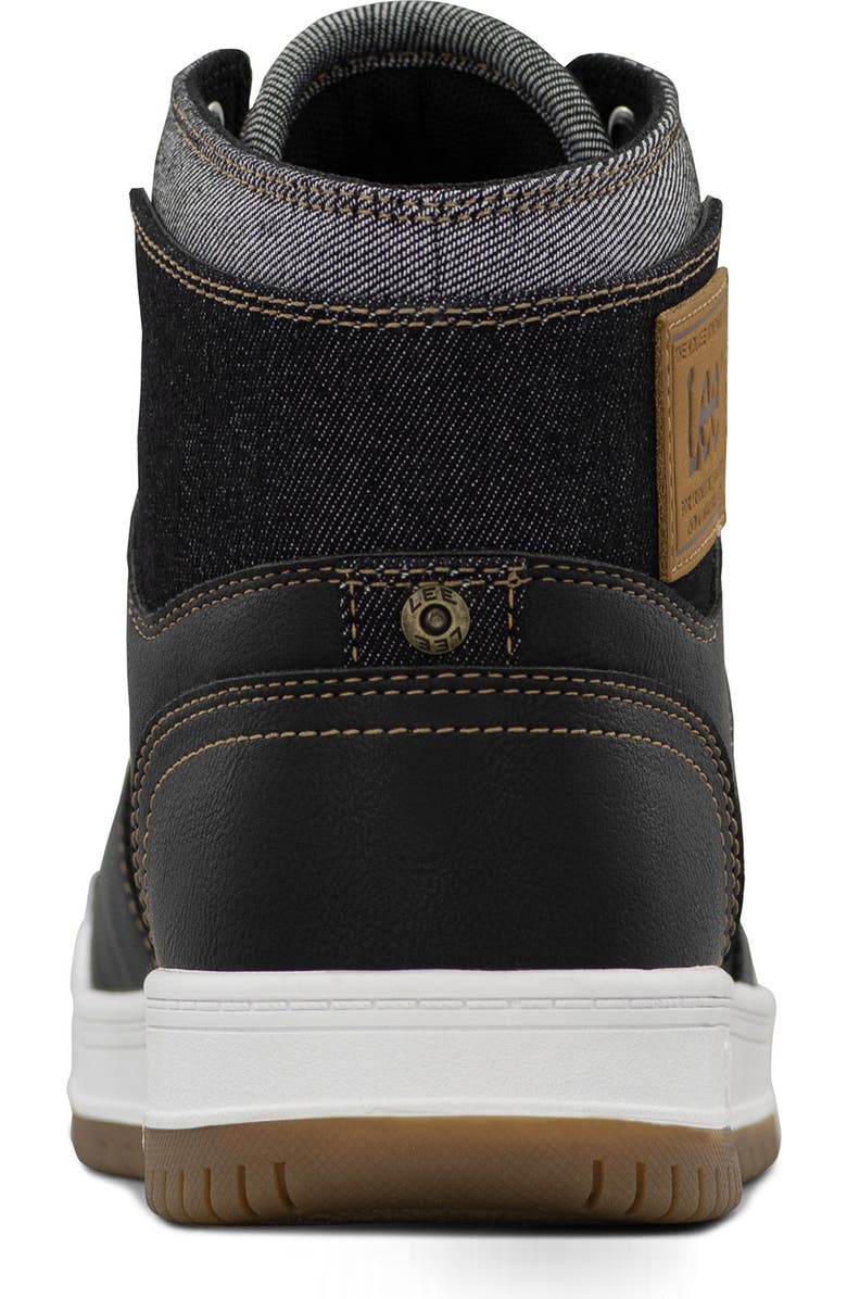 Lee Daybreaker High Top Sneaker, Alternate, color, Black Denim