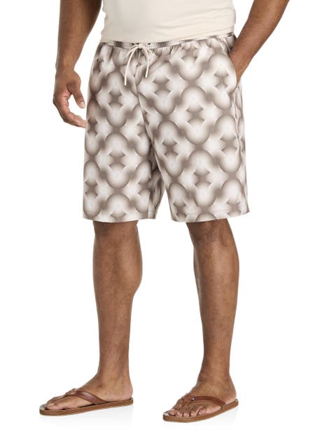 Big & Tall Baros Printed Swim Trunks