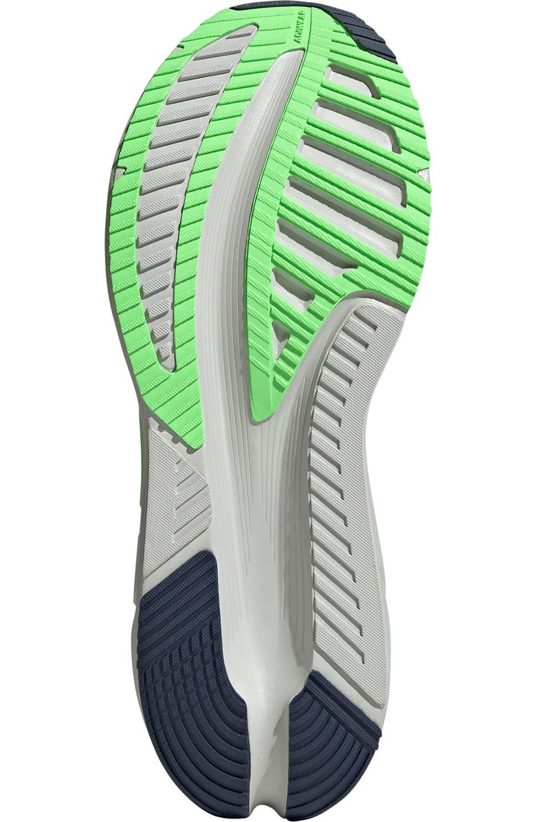 adidas Gender Inclusive Adistar 4 Running Shoe, Alternate, color, White/ Tech Indigo/ Lime Burst