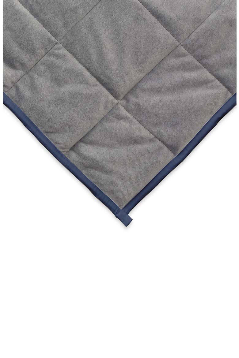 Weighted Blanket - 12 lbs., Alternate, color, GREY/NAVY