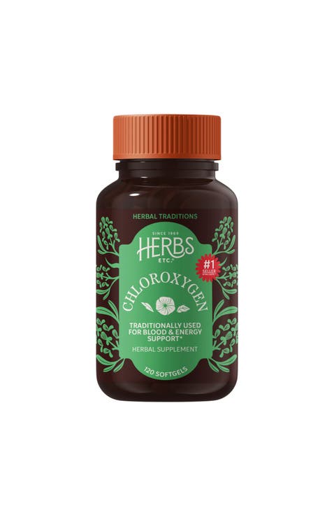 ChlorOxygen Chlorophyll Concentrate - Aids Healthy Blood Circulation - High-Altitude Environment Support - Energy Support - 120 Softgels