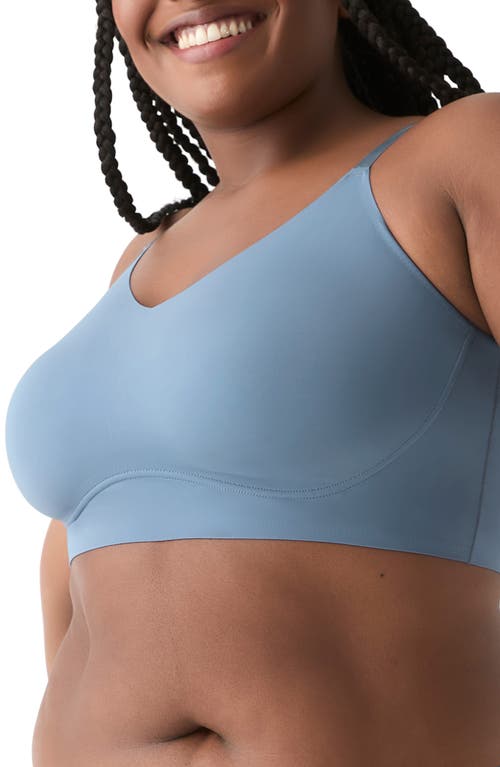 True & Co. True Body Lift Triangle Adjustable Strap Bra In Moonlight Blue
