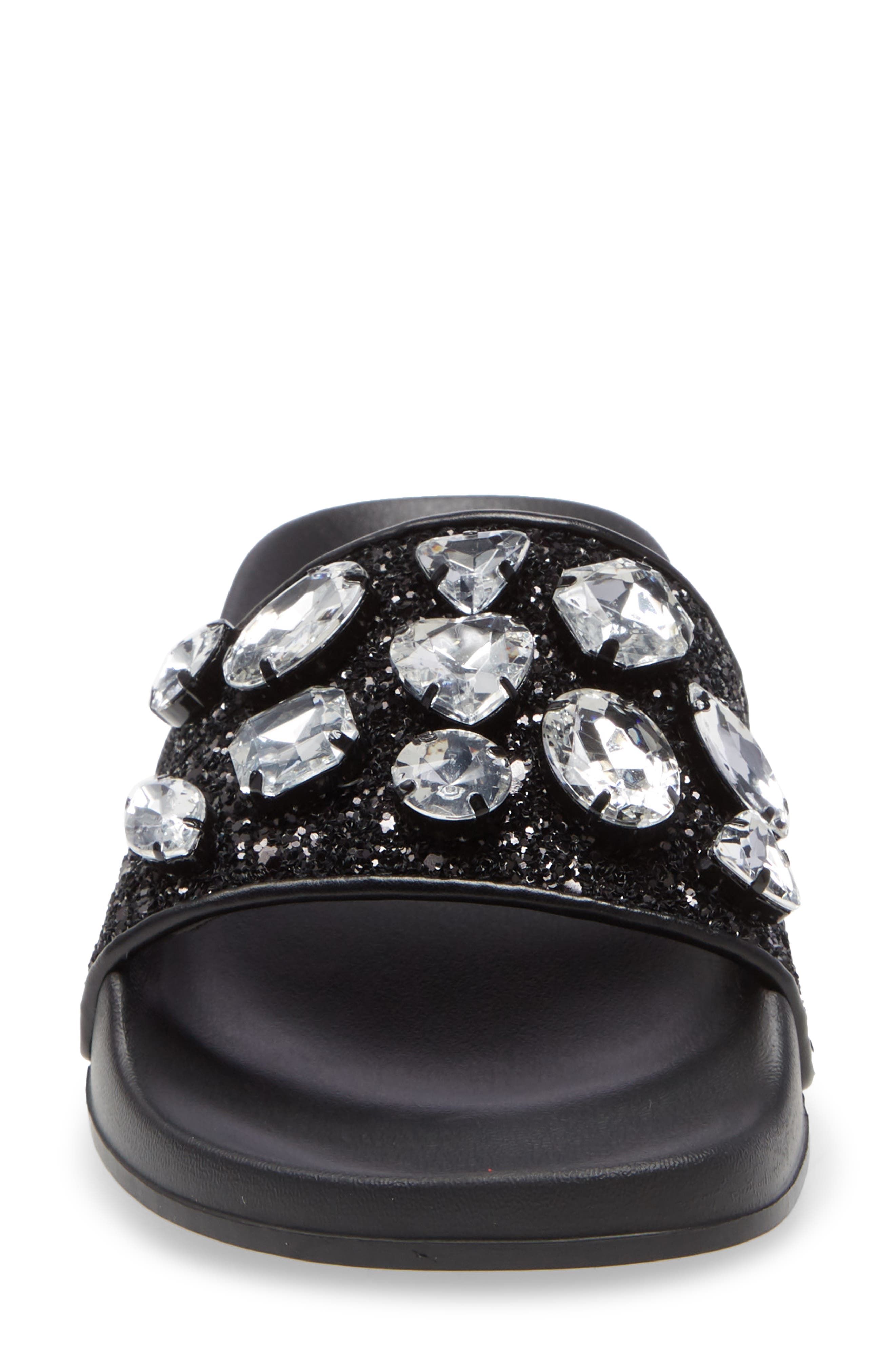 Gilmore Slide Sandal, Alternate, color, BLACK