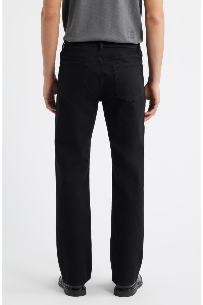 High Waist Bootcut Jeans, Alternate, color, BLACK