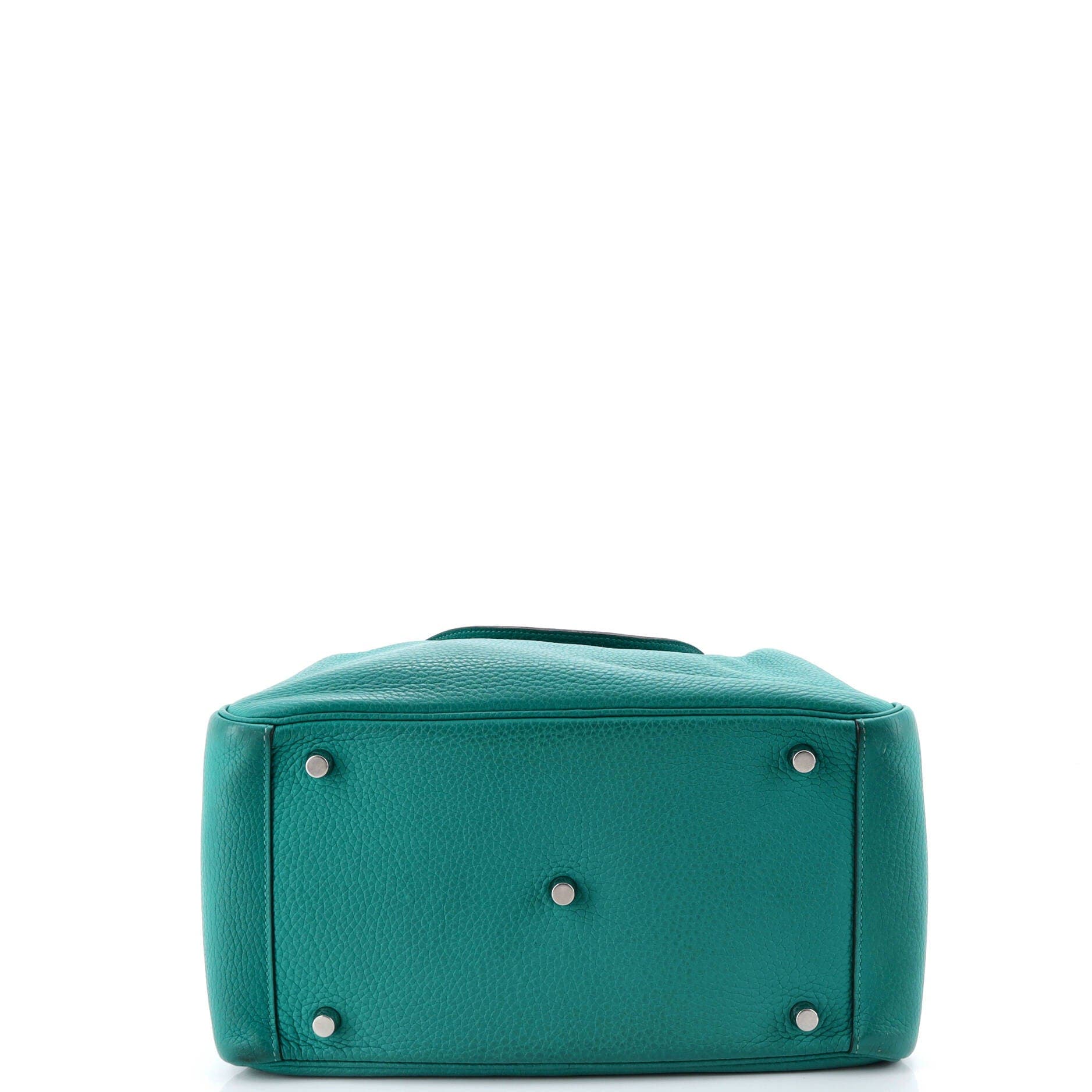 Pre-Owned Hermes Lindy Bag Clemence 30, Alternate, color, Vert Verone