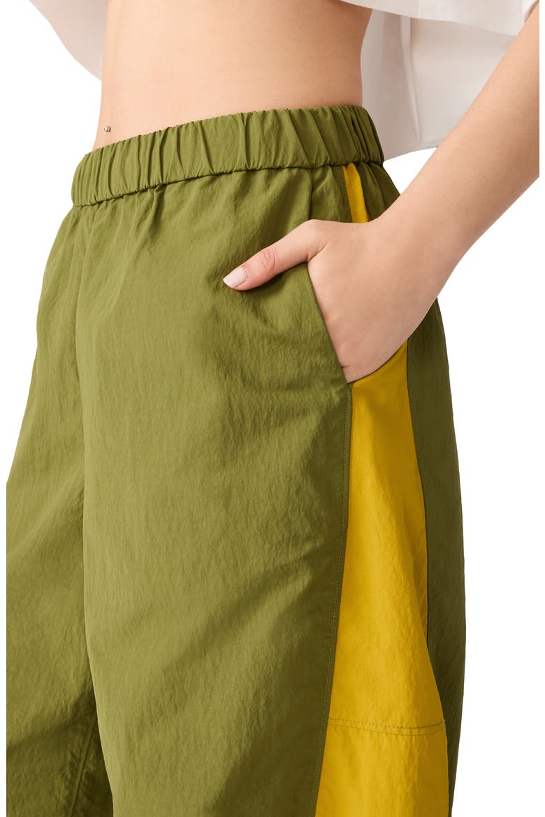 Khoda Nylon Wide Leg Pants, Alternate, color, CARGO