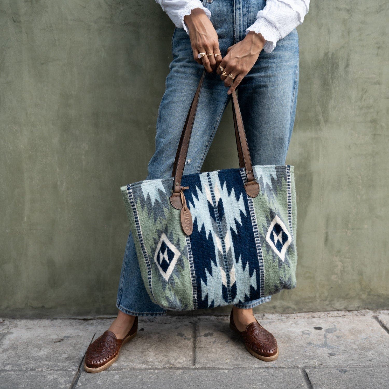 Midnight Rodeo Tote, Alternate, color, Blue
