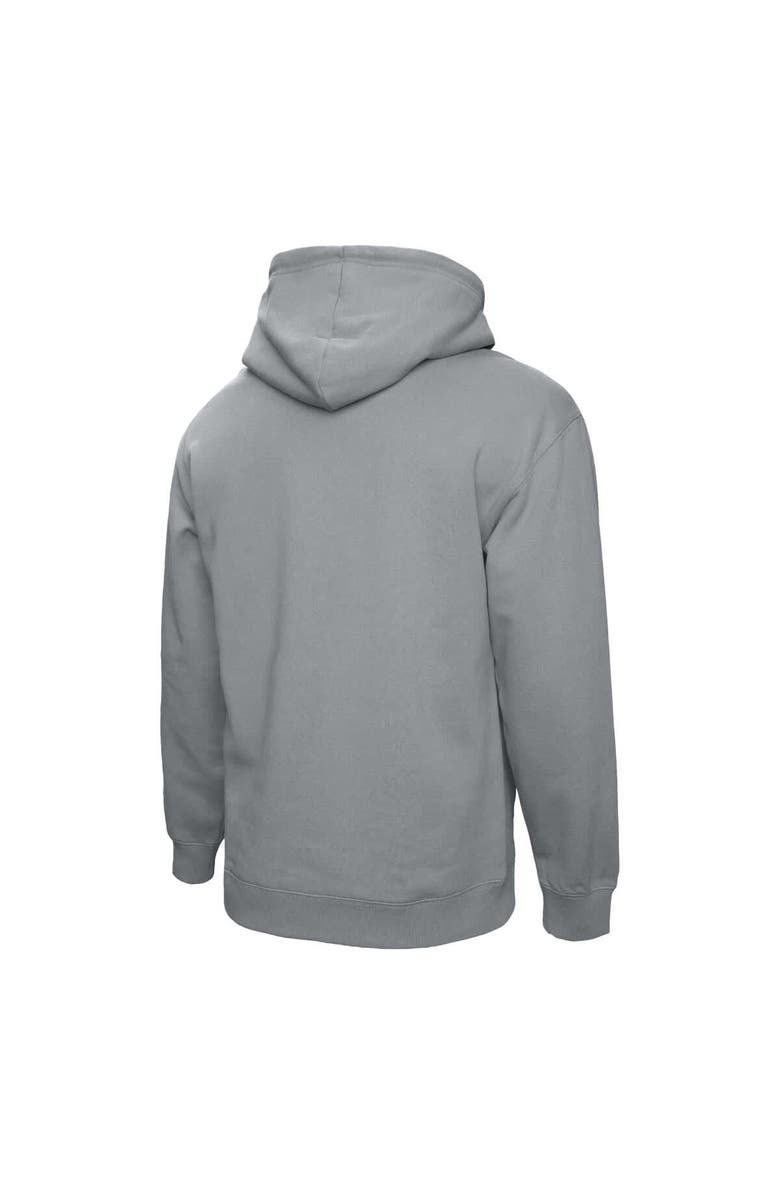 Mitchell & Ness Men's Mitchell & Ness Heather Gray Oklahoma Sooners Classic Arch Pullover Hoodie, Alternate, color, Heather Gray