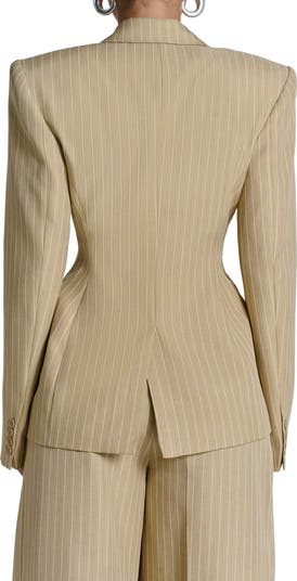 Pinstripe Blazer