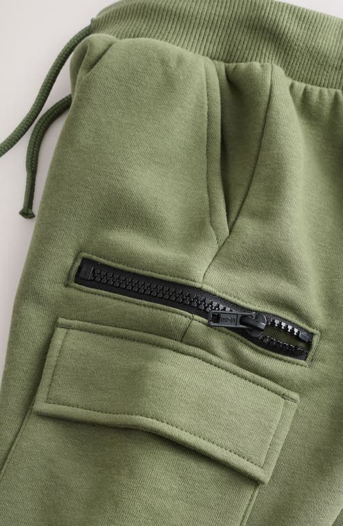 Next Kids' Monster Truck Cotton Blend Sweatshirt & Sweatpants Set In Neutral