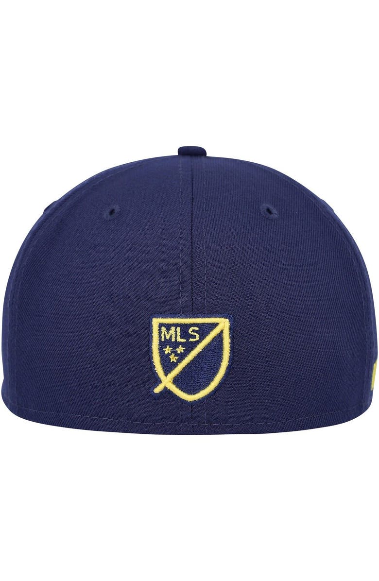 New Era Men's New Era Navy Nashville SC Kick Off 59FIFTY Fitted Hat, Alternate, color, Navy