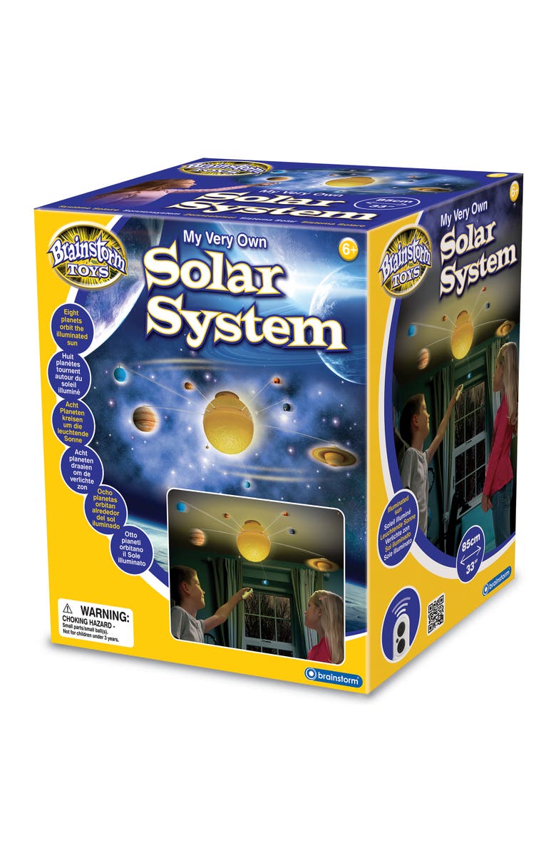 Brainstorm Toys My Very Own Solar System 33 Inch Stem Toy, Main, color, Multicolored