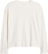 Treasure
Bond Pointelle Cotton Crewneck Knit Top