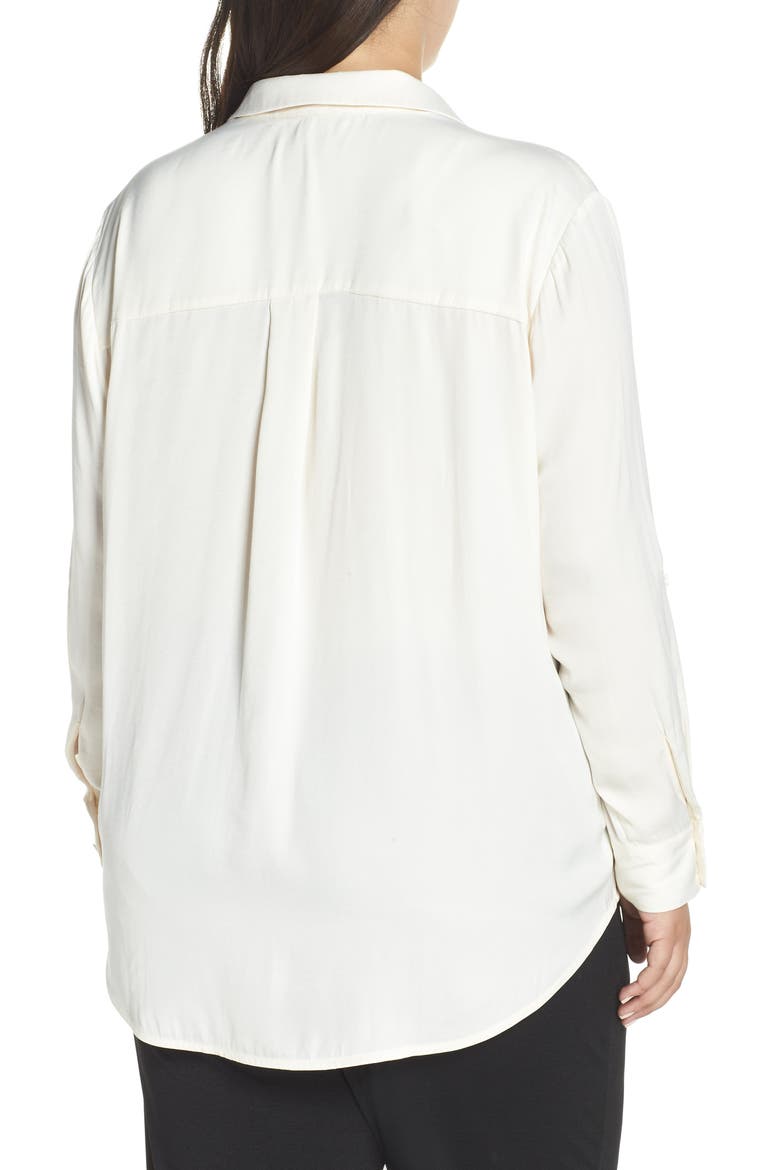 Carol Shirt, Alternate, color, GARDENIA
