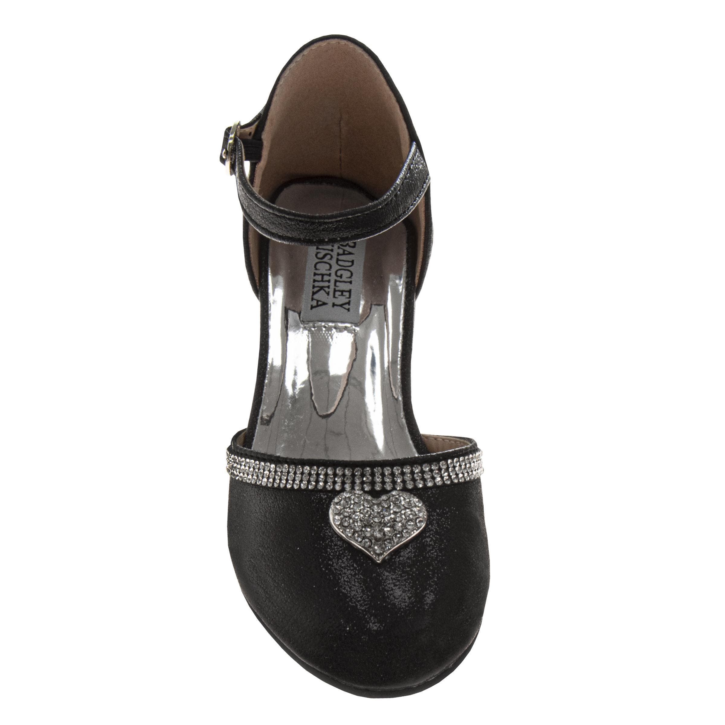 BADGLEY MISCHKA Low Heeled Dress Shoes Girls'  Elegant Stylish Formal Wear, Alternate, color, 