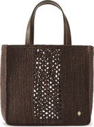Helen Kaminski Mini Arleth Crochet Raffia Tote