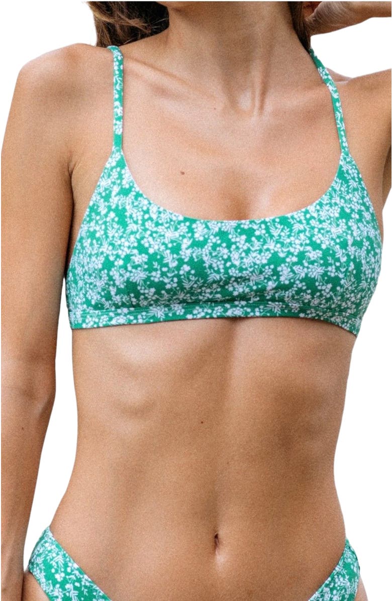 Bright Swimwear Gemma Top, Alternate, color, Peppermint