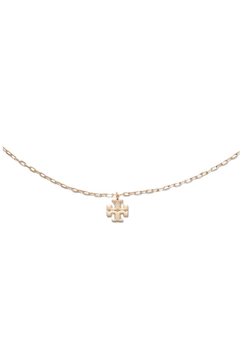 Icon Pendant Necklace, Alternate, color, TORY GOLD