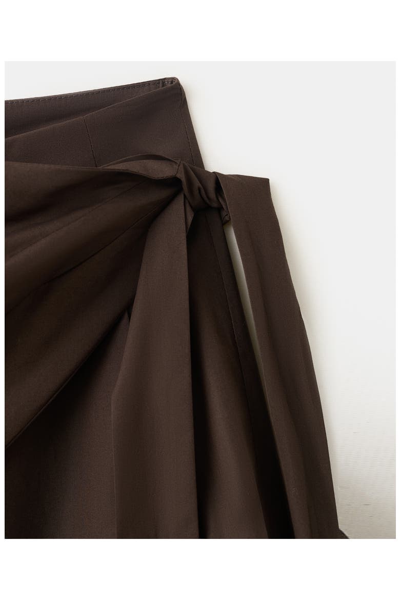 Belted Wide Leg Pants, Alternate, color, CHOCOLATE