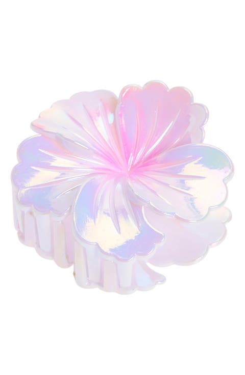 Hibiscus Claw Clip