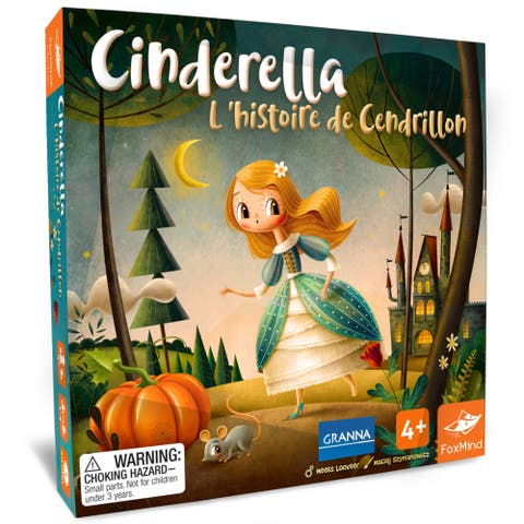 Cinderella Foxmind Games, Granna Fairytale Series Tilelaying Boardgame