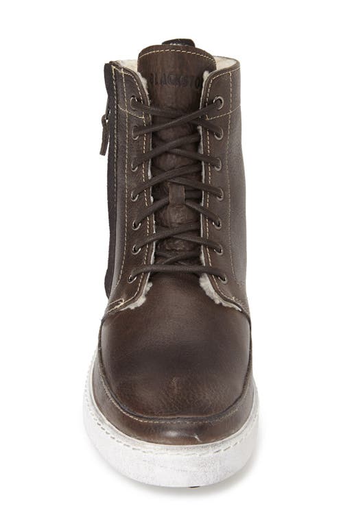 Blackstone 'gm05' High Top Sneaker In Gray