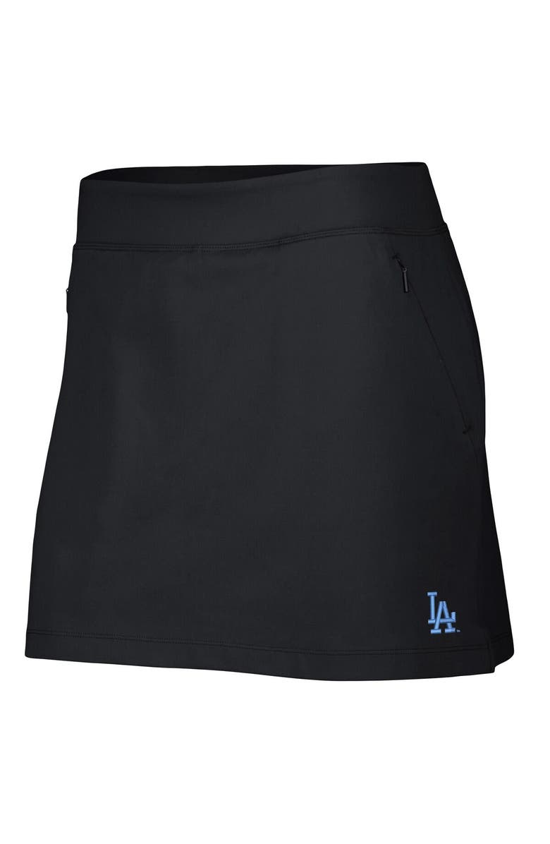 Tommy Bahama Women's Tommy Bahama Black Los Angeles Dodgers Aubrey IslandZone Skort, Alternate, color, Black