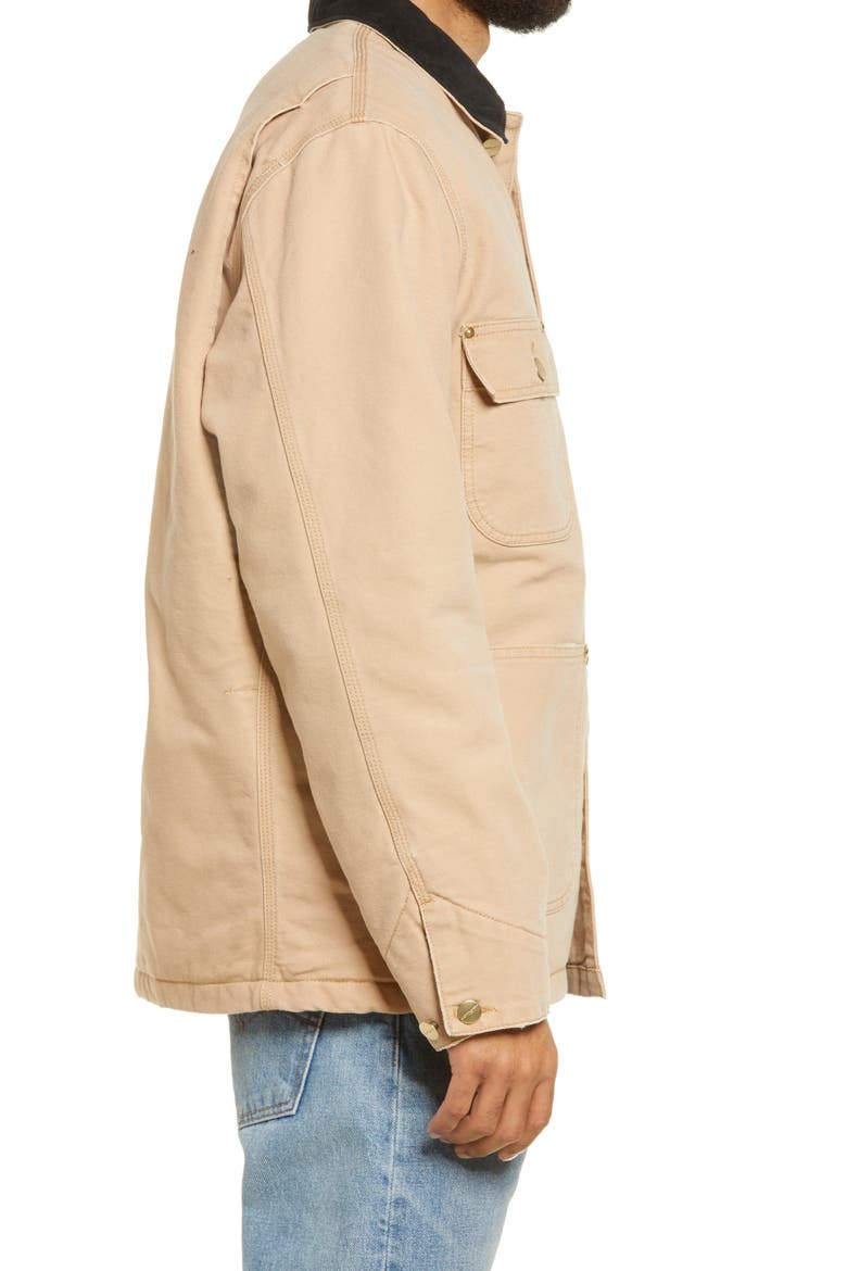 Chore Coat, Alternate, color, DUSTY BROWN / BLACK