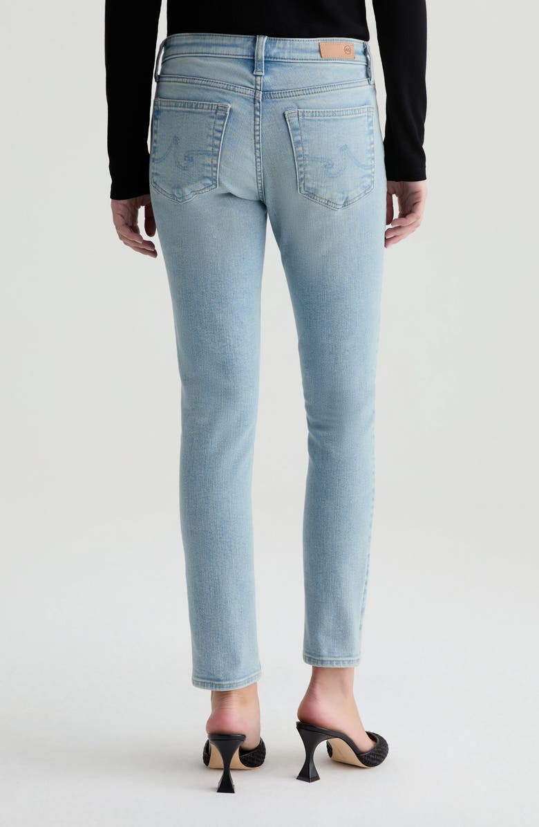 AG Prima Low Rise Ankle Cigarette Jeans, Alternate, color, 24 Years Intention