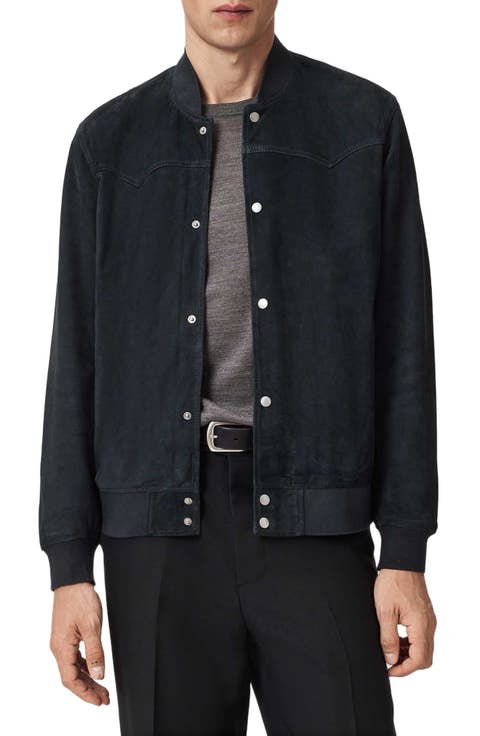 Stafford Suede Bomber Jacket