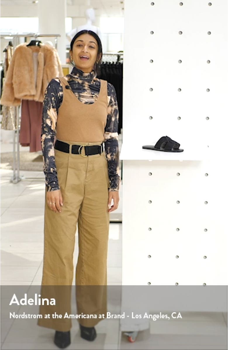 Del Rey Slide Sandal, sales video thumbnail