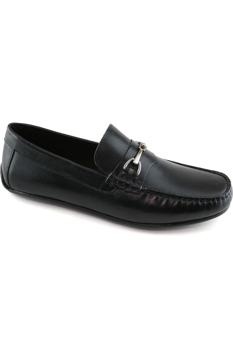 Marc Joseph New York Liberty Ave Loafer Driving Shoe, Main, color, Black Napa