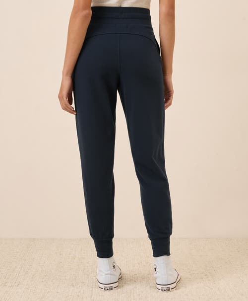 Pact Organic Cotton Cloudknit Jogger In Blue