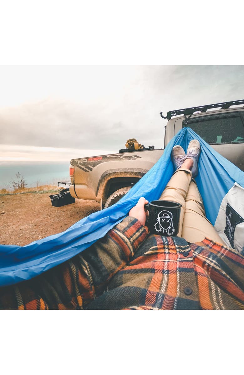 Coalatree Loafer Single Hammock, Alternate, color, Blue/Grey