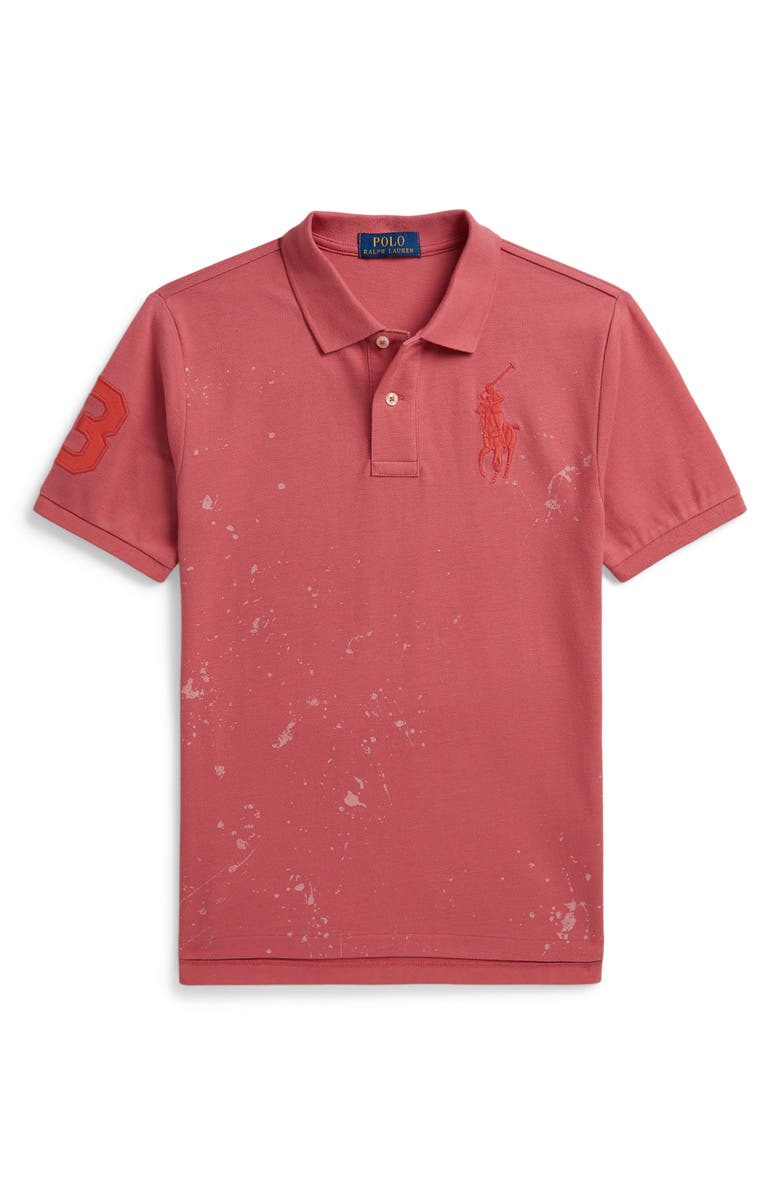 Polo Ralph Lauren Kids' Cotton Mesh Polo, Main, color, Adirondack Berry