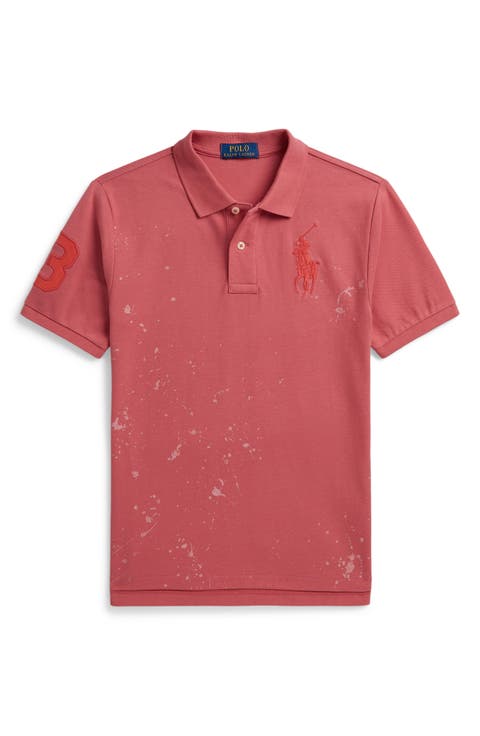 Kids' Cotton Mesh Polo (Big Kid)