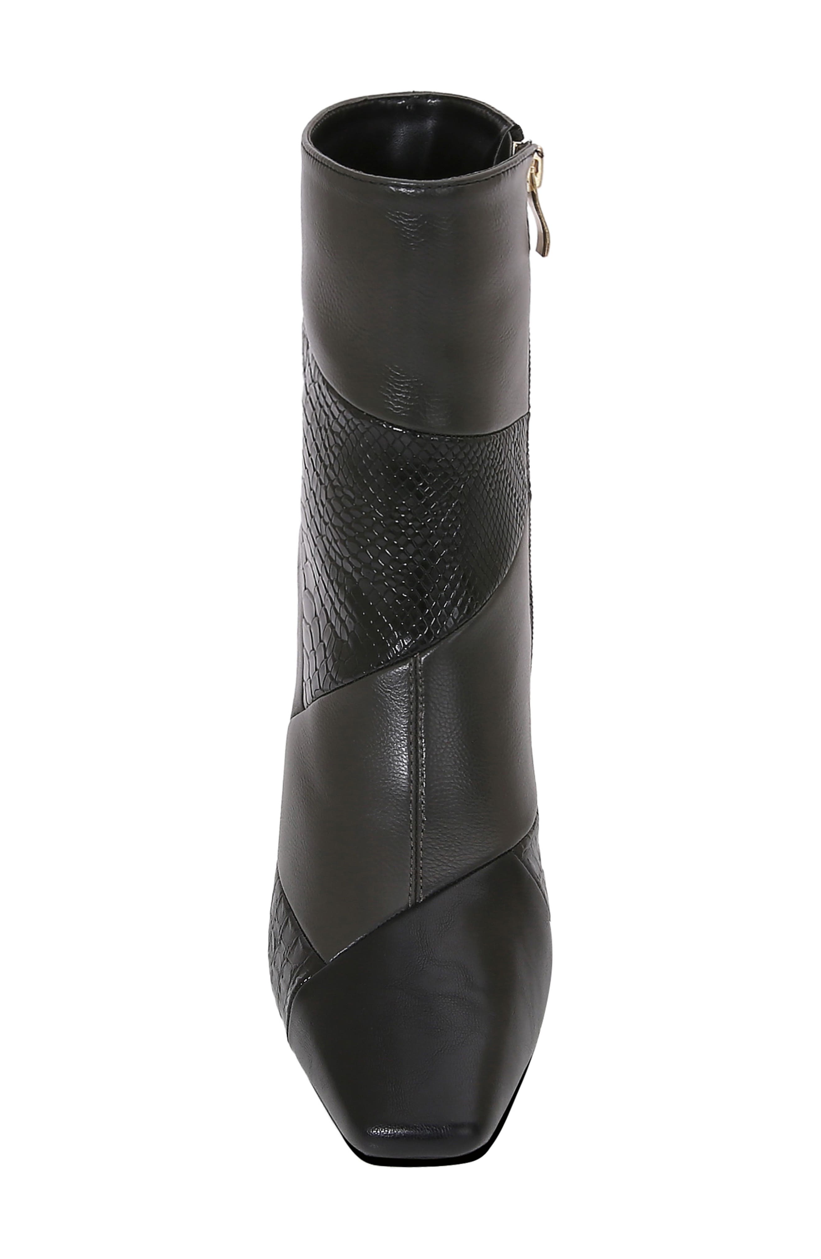 NINETY UNION Leah Block Heel Bootie, Alternate, color, Black Multi
