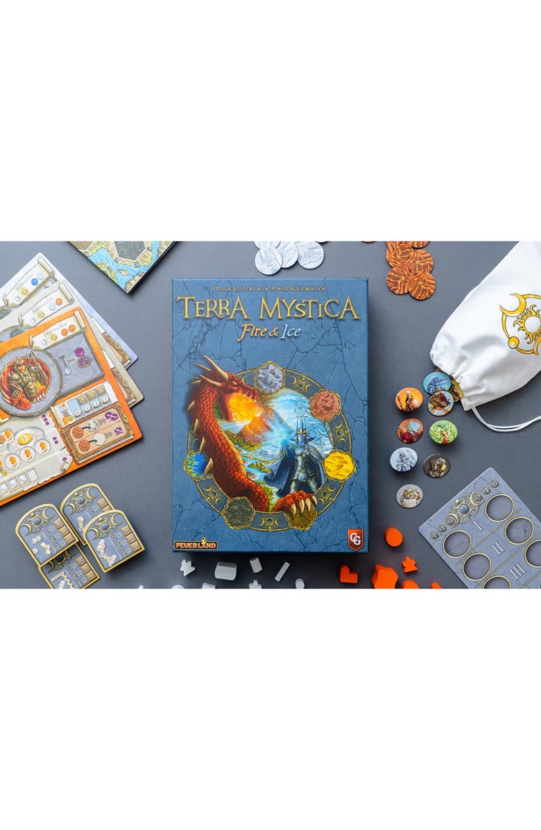 Capstone Games Terra Mystica Fire and Ice Expansion Strategy Board Game, Alternate, color, Multicolored