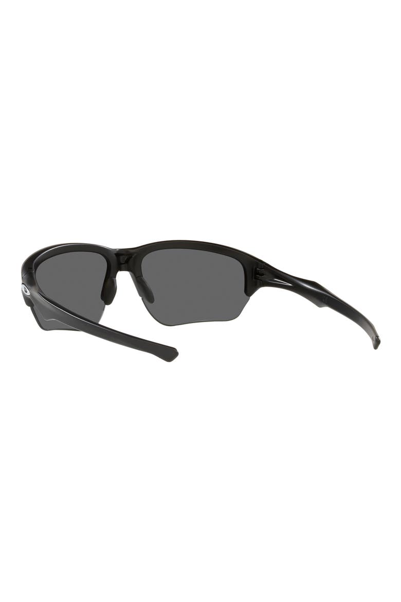 64mm Rectangle Sunglasses, Alternate, color, MATTE BLACK