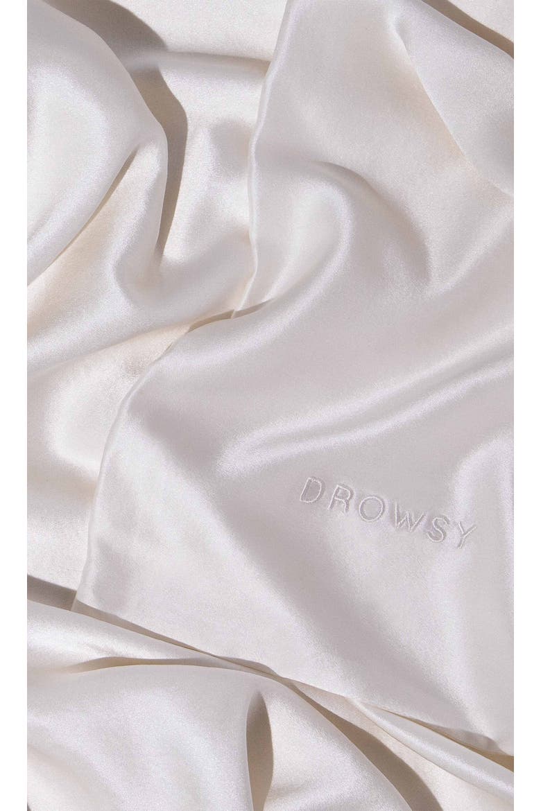 King Silk Pillowcase, Alternate, color, Akoya Pearl