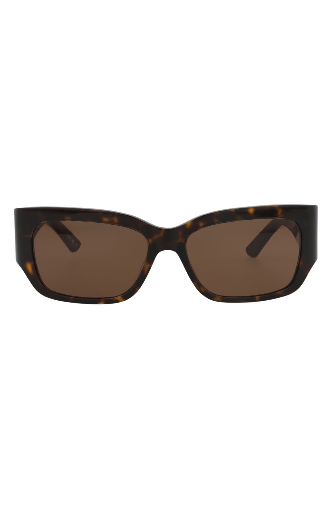 56mm Rectangular Sunglasses