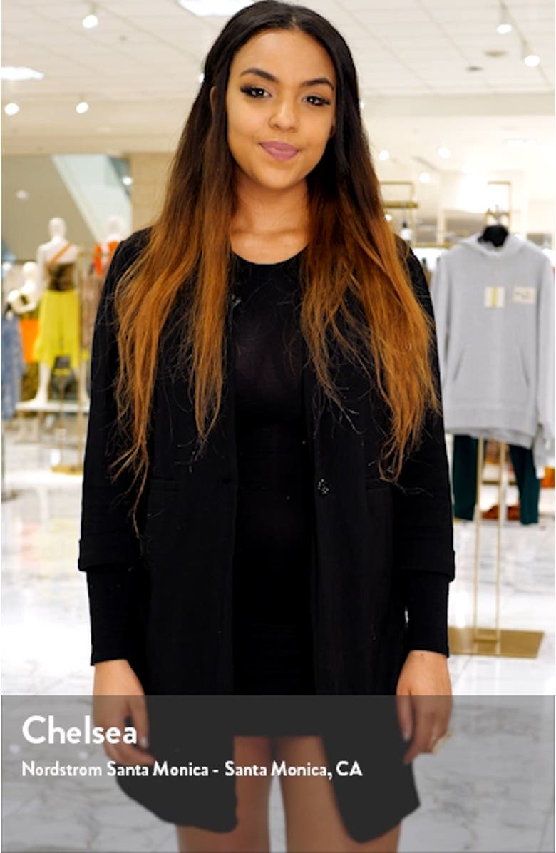 Grier Mix Stripe Wrap Dress, sales video thumbnail