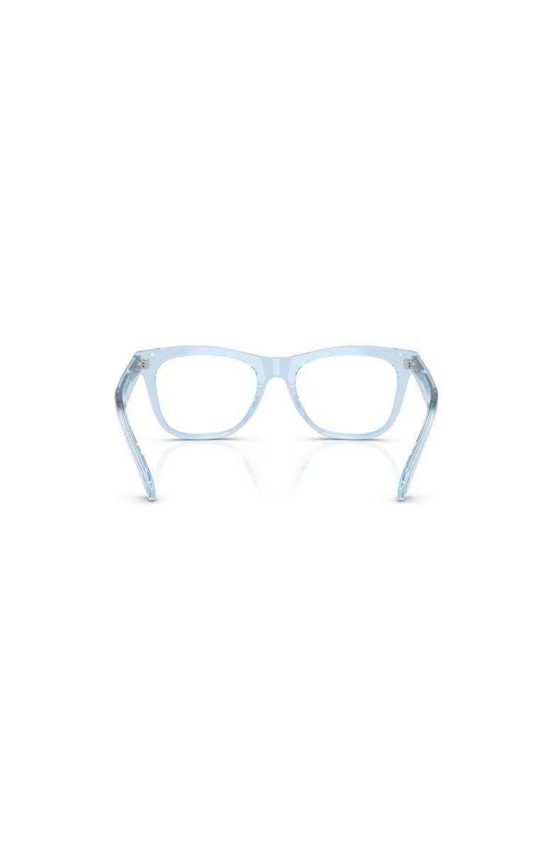 Burberry 47mm Square optical glasses, Alternate, color, Blue