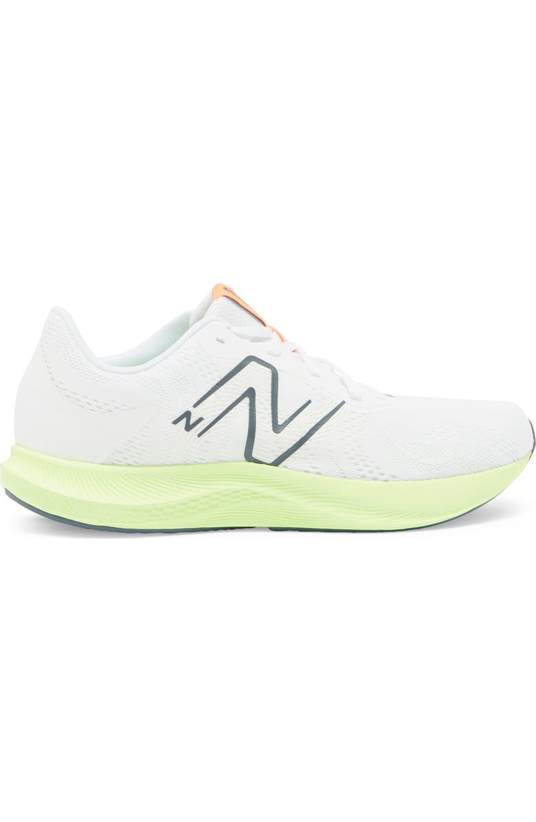 New Balance Propel Running Shoe, Alternate, color, White/ Bleached Lime Glo