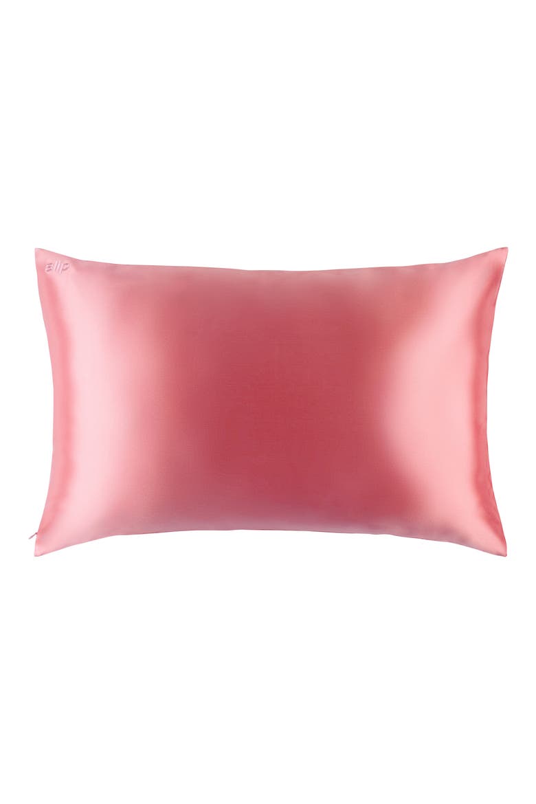Pure Silk Pillowcase, Main, color, BLUSH