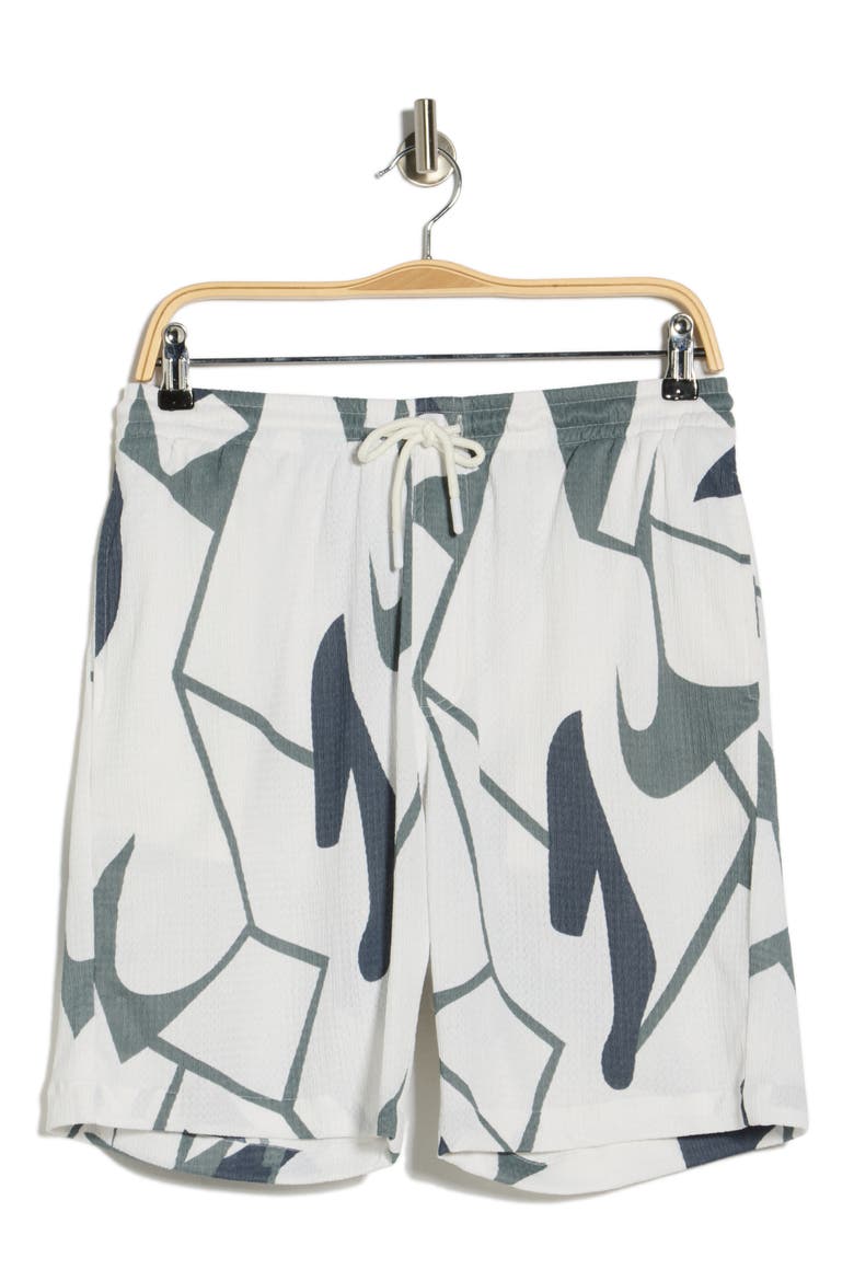 Drawstring Shorts, Alternate, color, WHITE