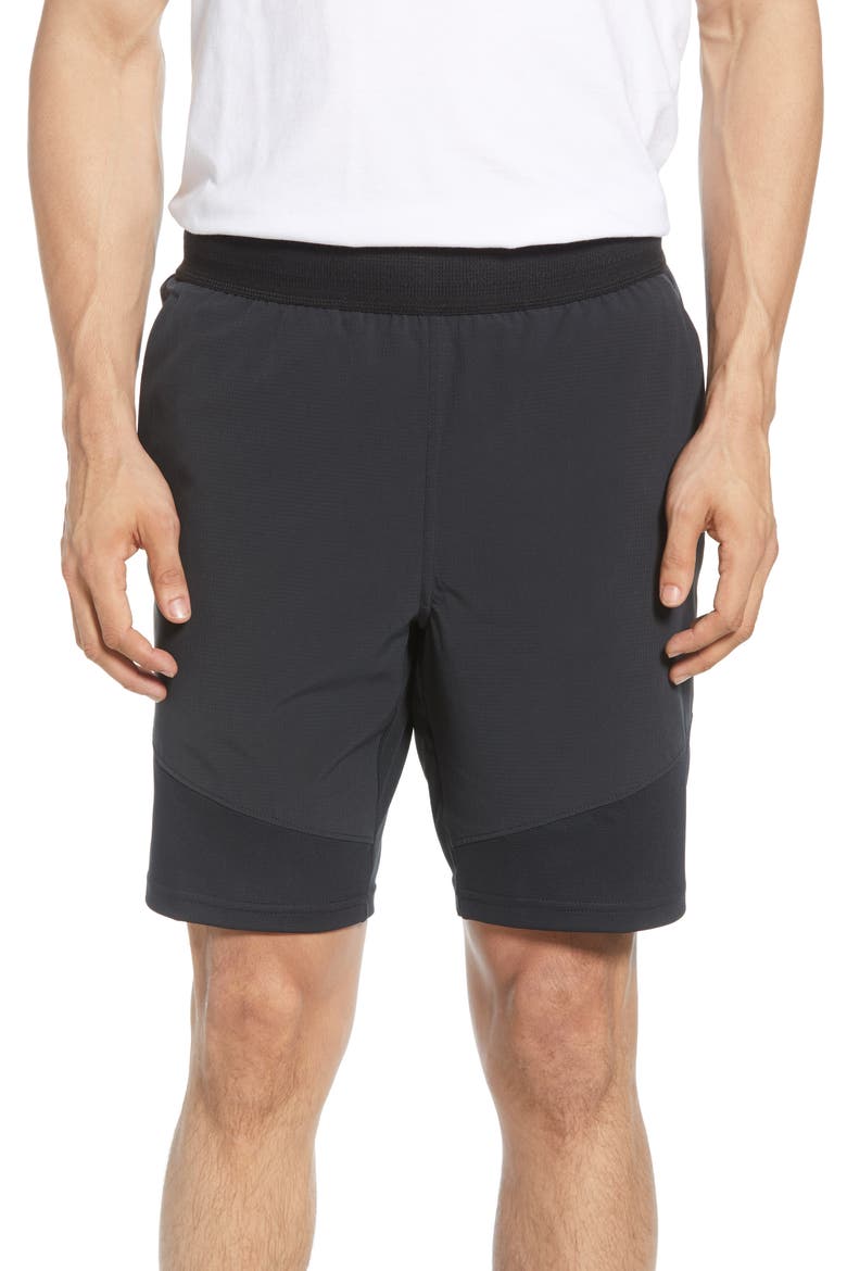 Flex Tech Track Shorts, Main, color, BLACK/ BLACK