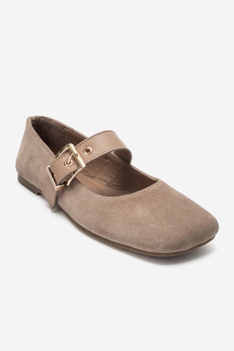 Jonas Leather Ballet Flat